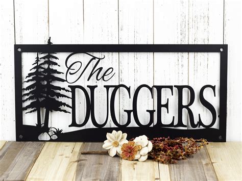 outdoor house signs metal|metal name signs personalized outdoor.